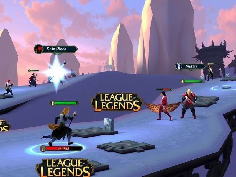 League of Legends English Client Installation Screen
