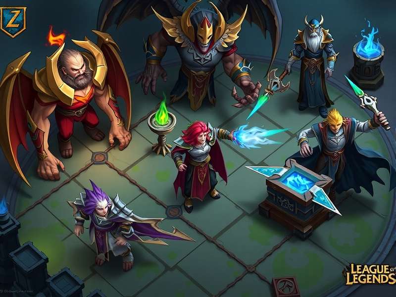 League of Legends champion selection screen showing builds and runes