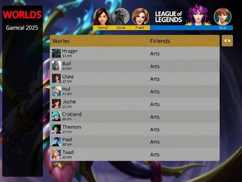 Visual diagram of the League of Legends Worlds 2025 Swiss Stage format