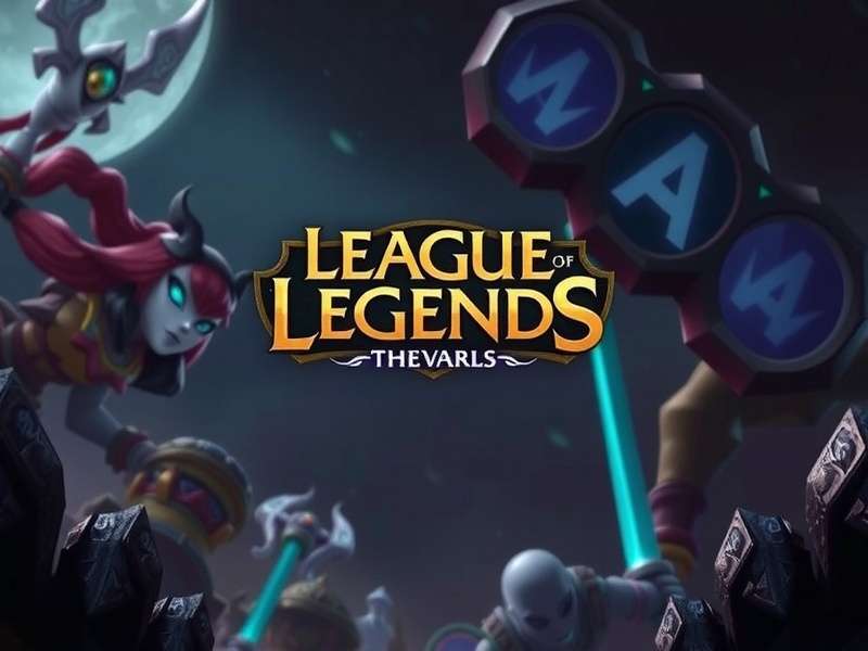 League of Legends installation screen on a PC in a UK gaming setup