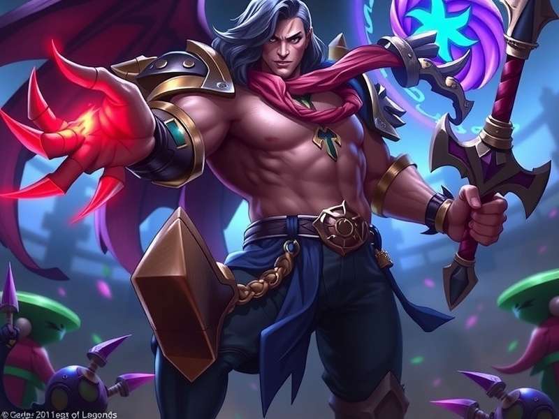 League of Legends champion Thresh with his lantern