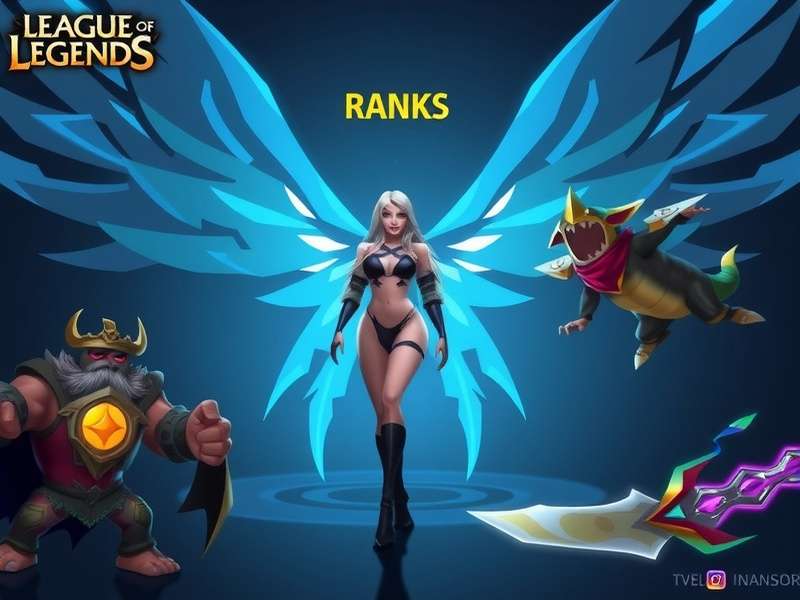 League of Legends Rank Distribution Chart for EUW 2023