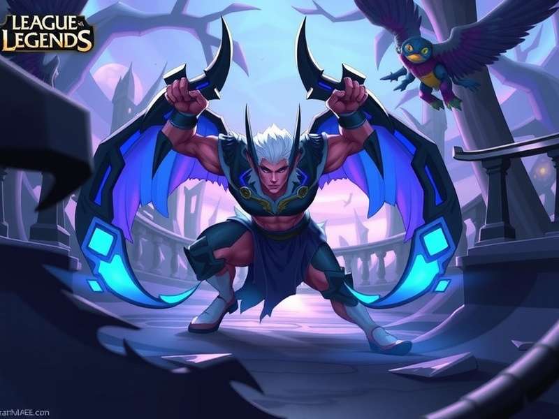 Screenshot of the League of Legends PBE client showing a new champion select screen