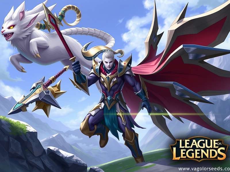 Vanguard League of Legends strategic map overview showing champions and objectives