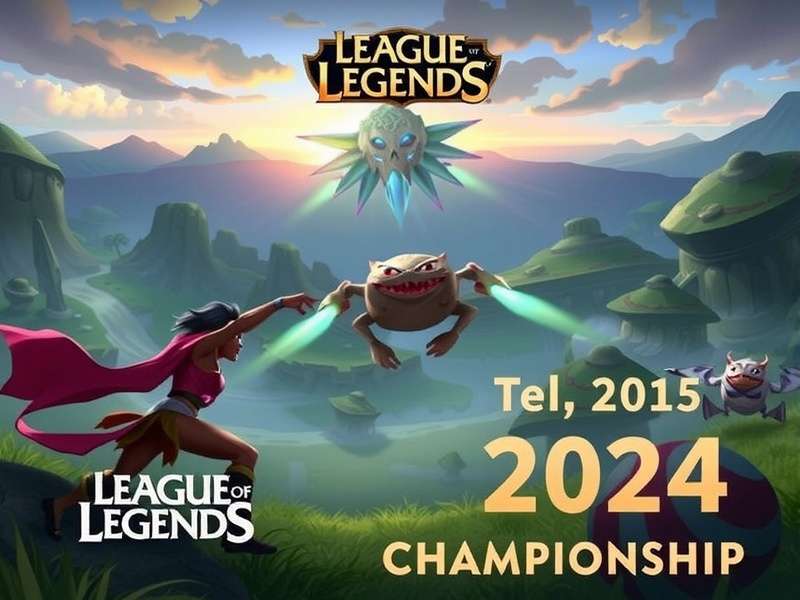 League of Legends Championship 2024 stage setup