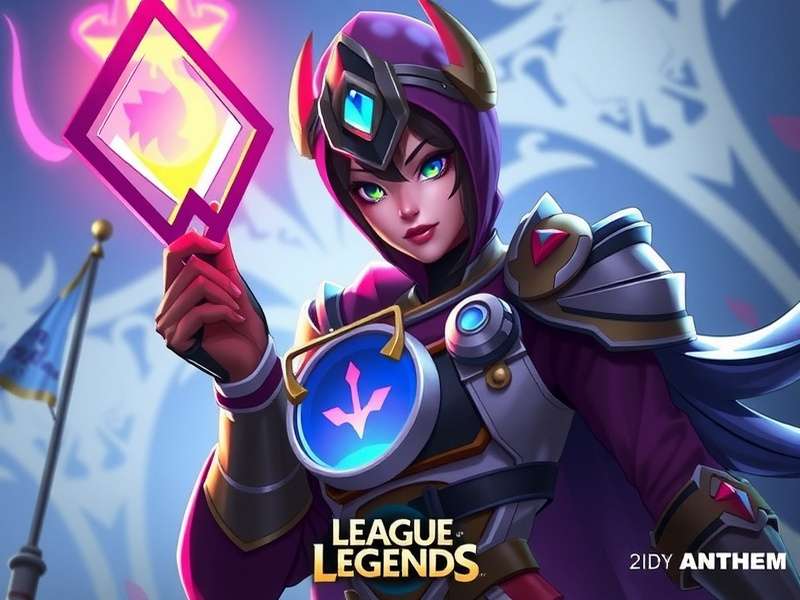 Official Artwork for League of Legends Worlds 2025 Anthem