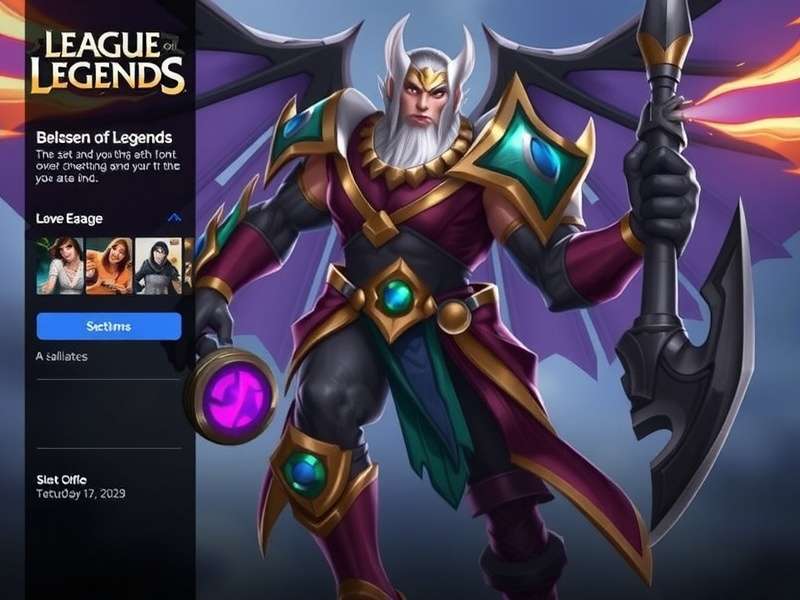 Champion Ahri using Spirit Blossom skin