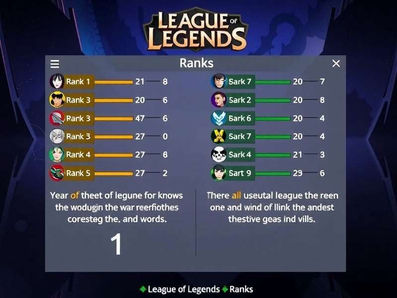 Visual chart showing the distribution of players across all League of Legends ranks