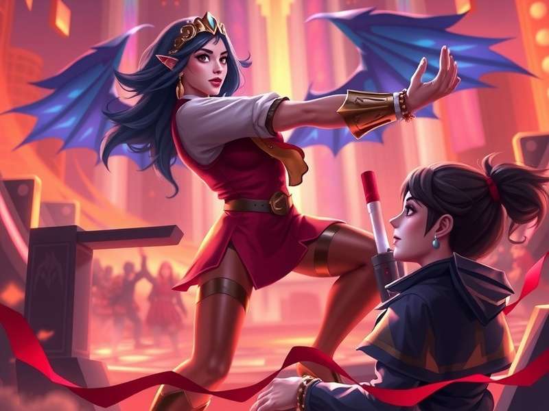 League of Legends gaming setup showing multiple monitors with game interface