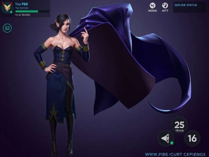 Exclusive PBE server performance dashboard showing latency and stability metrics