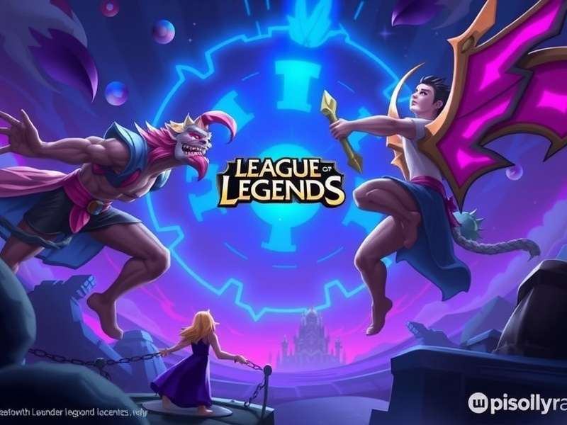 League of Legends client download screen on Windows PC
