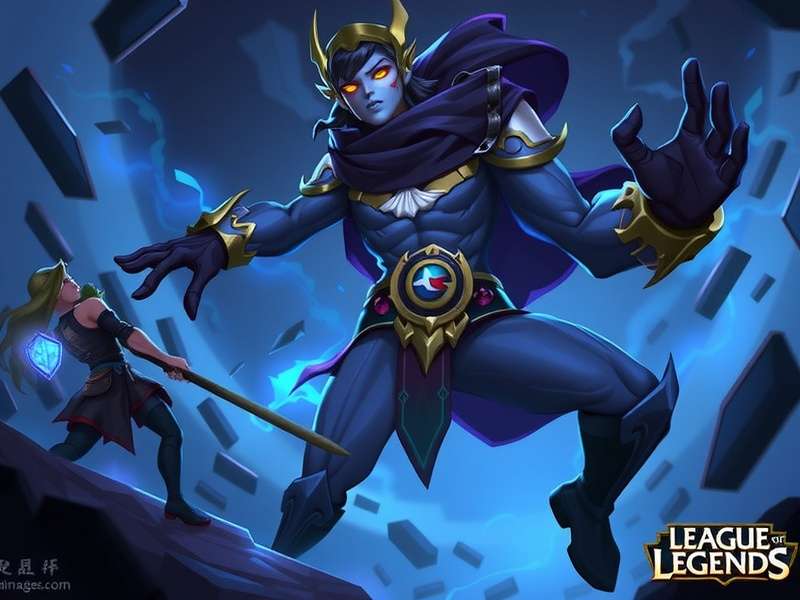 Ahri, the Nine-Tailed Fox, using her charm magic in a spiritual forest