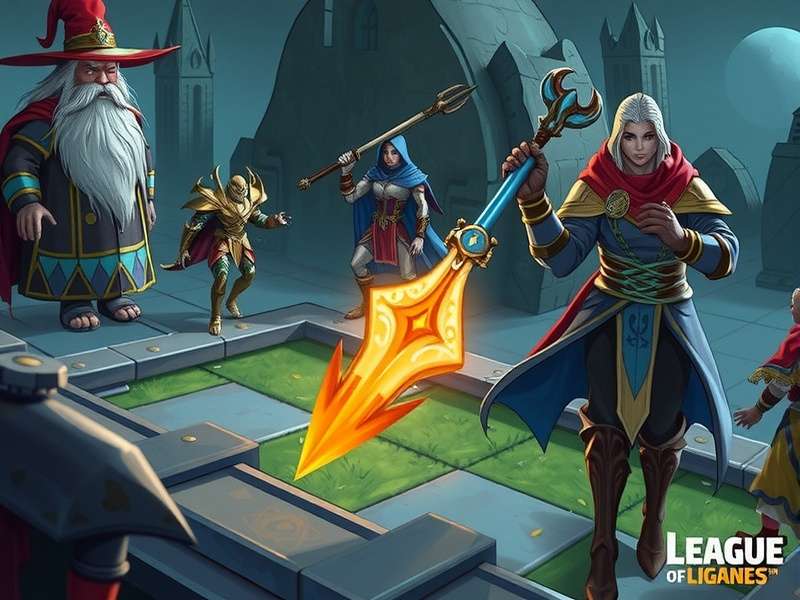 League of Legends esports stadium with cheering crowd