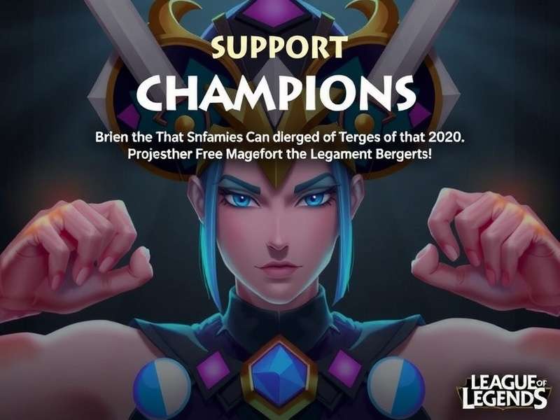 League of Legends support champions collage showing Thresh, Lulu, and Leona
