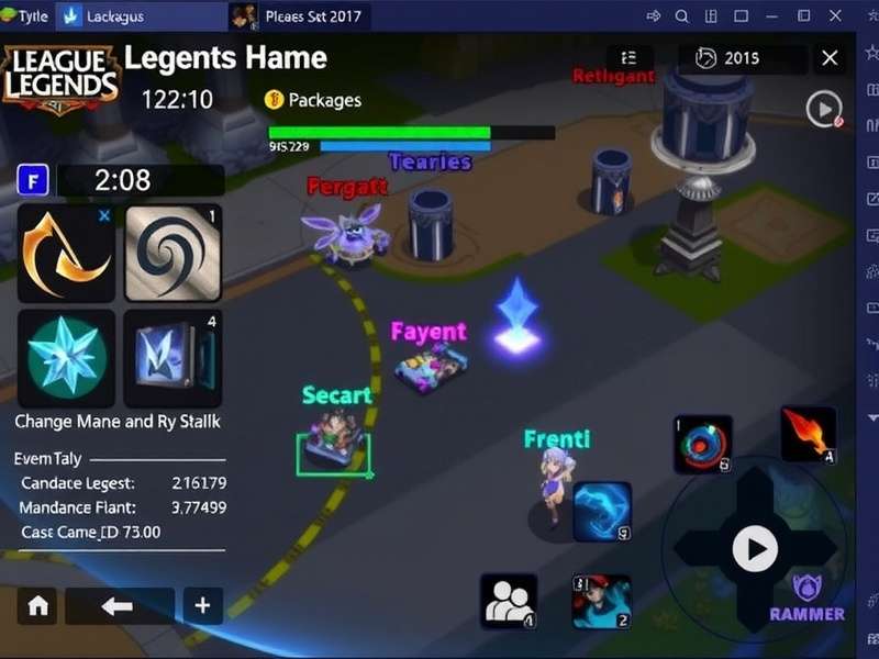 League of Legends PBE client interface showing new champion select