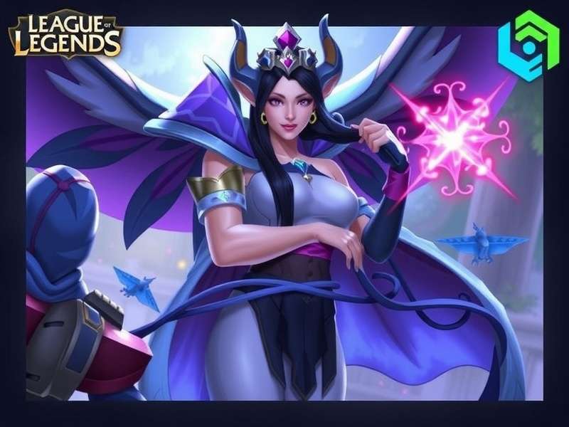 League of Legends Support Champion leading the charge on the Rift