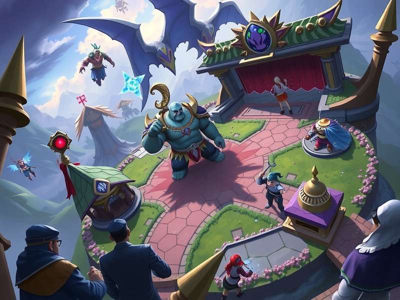 League of Legends gameplay on the Rift — champions battling in Summoner's Rift