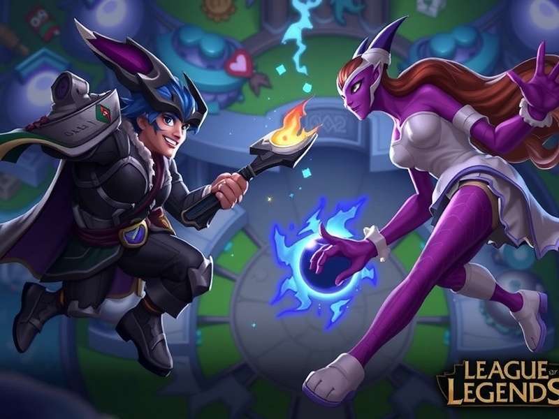 League of Legends North America download and game guide banner featuring champions and Summoner's Rift