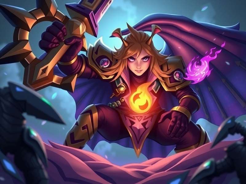League of Legends Support vision control heatmap showing ward placement around Baron and river